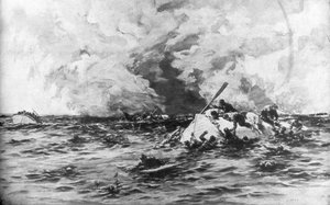 Die Rettungsboote der RMS Lusitania, 7. Mai 1915, 1926
