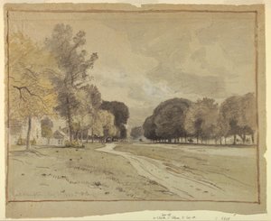 Main Street, East Hampton, Long Island, 11. August 1880 von Samuel Colman