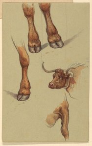 Zeichnung, Skizzen aus Narragansett, Rhode Island, 1871 von Samuel Colman