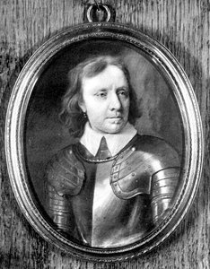 Oliver Cromwell 1599-1658, Lordprotektor von England, 1899 von Samuel Cooper