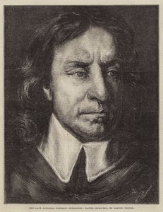 Die späte nationale Porträtausstellung, Oliver Cromwell von Samuel Cooper