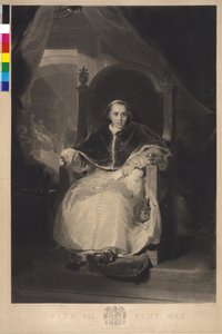 Papst Pius VII von Samuel Cousins