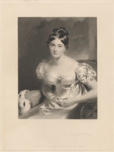 Die Gräfin von Blessington von Samuel Cousins