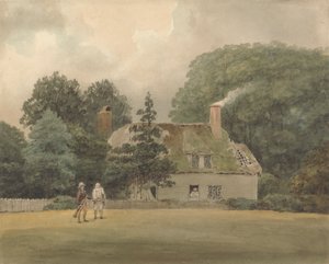 Hütte auf dem Gelände von Ayot St. Lawrence Hertfordshire