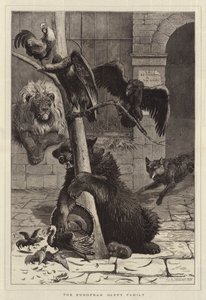 Die europäische glückliche Familie