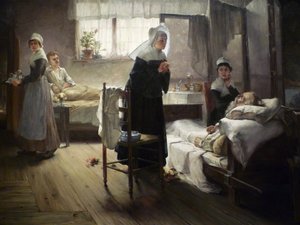 Evangeline entdeckt ihren Verlobten im Krankenhaus