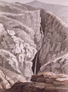 Eine bemerkenswerte Schlucht von Samuel Hieronymous Grimm