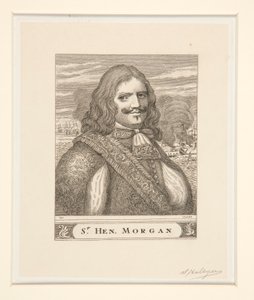 Porträt von Sir Henry Morgan von Samuel Hollyer