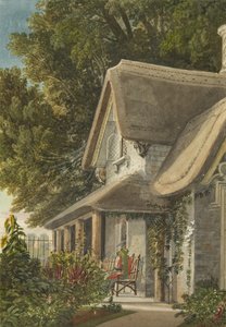 Die Lodge im Broomwell House, um 1824