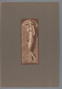 Weiblicher Akt stehend von Samuel Jessurun de Mesquita (signed by artist)