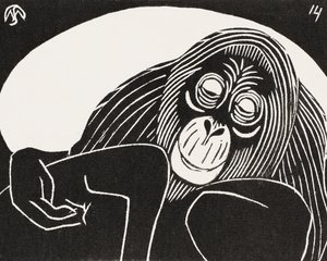 Orang-Utan von Samuel Jessurun de Mesquita