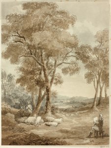 Gainsboroughs erster Anblick der jungen Dame, die