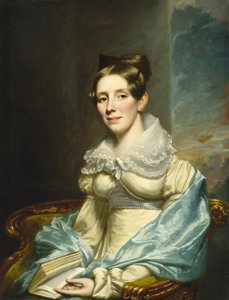 Porträt einer Frau von Samuel Lovett Waldo
