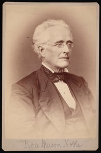 Porträt von Rev. Mason Noble 1809-1881, zwischen 1876 und 1880