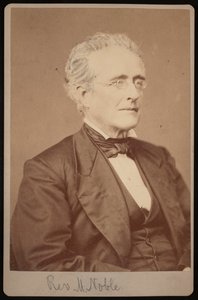 Porträt von Rev. Mason Noble 1809-1881, zwischen 1876 und 1880