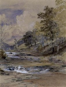 Am Fluss Machwy, Wales von Samuel Palmer