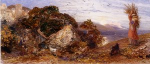 Aufgehender Mond von Samuel Palmer