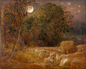 Der Erntemond von Samuel Palmer