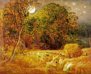 Der Erntemond von Samuel Palmer