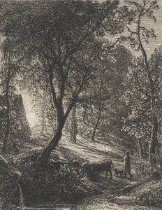 Das Häuschen des Hirten von Samuel Palmer
