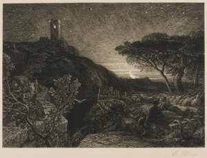 Der einsame Turm von Samuel Palmer