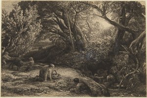 „Der Morgen des Lebens“ von Samuel Palmer