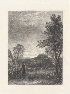 Die Feldlerche von Samuel Palmer