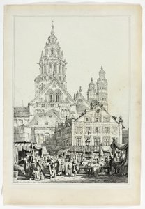 Kathedrale in Mainz von Samuel Prout