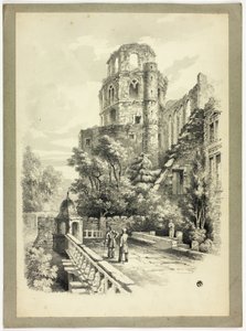 Schloss Heidelberg von Samuel Prout