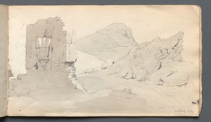 Skizzenbuch: Ruine, 1814