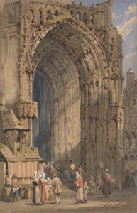 Das Portal der Kathedrale von Reims