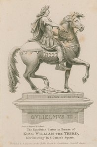 Reiterstatue von König Wilhelm III. von Samuel Rawle