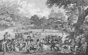 Im Greenwich Park am Pfingstmontag, ca. 1802, 1912