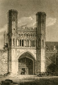 St. Augustines Tor, Canterbury Kent, 1802 von Samuel Rawle