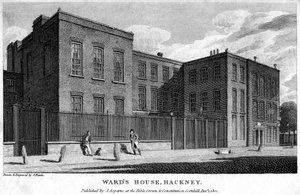 Wards Haus, Hackney, London, 1805 von Samuel Rawle