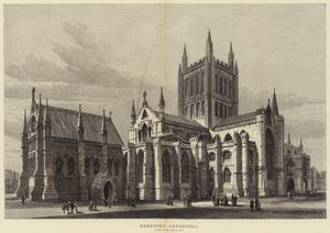 Kathedrale von Hereford von Samuel Read