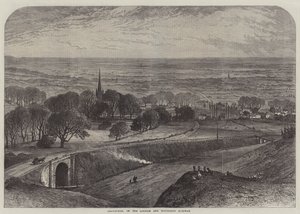 Leadenham, an der Lincoln und Honington Eisenbahn