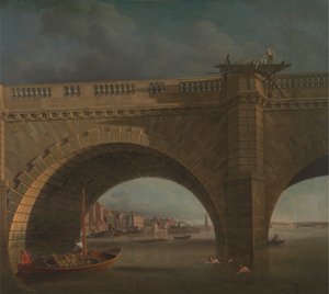 Bögen der Westminster-Brücke von Samuel Scott