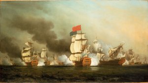Lord Ansons Sieg vor Kap Finisterre, 3. Mai 1747