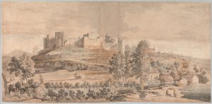 Ludlow Castle von Samuel Scott