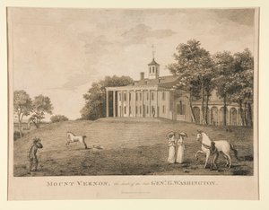 Mount Vernon, der Sitz des verstorbenen Genl. Washington