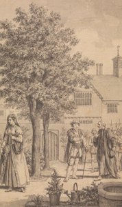 Catherine Parr, Heinrich VIII und Bischof Gardner von Samuel Wale