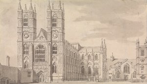 Westminster Abbey von Samuel Wale