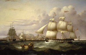 Das Handelsschiff der East India Company 