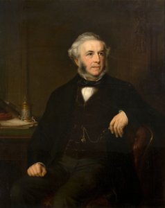 Porträt von George Richards Elkington 1800-1865, 1865 von Samuel West