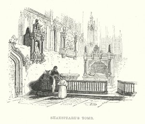 Shakespeares Grabmal von Samuel Williams