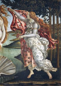 Die Geburt der Venus (Detail) von Sandro Botticelli