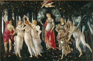 Der Frühling (Detail) von Sandro Botticelli