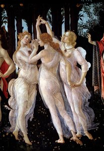 Der Frühling (Detail) von Sandro Botticelli