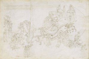 Illustration zur Göttlichen Komödie von Dante Alighieri Purgatorio 31, 1480-1490
